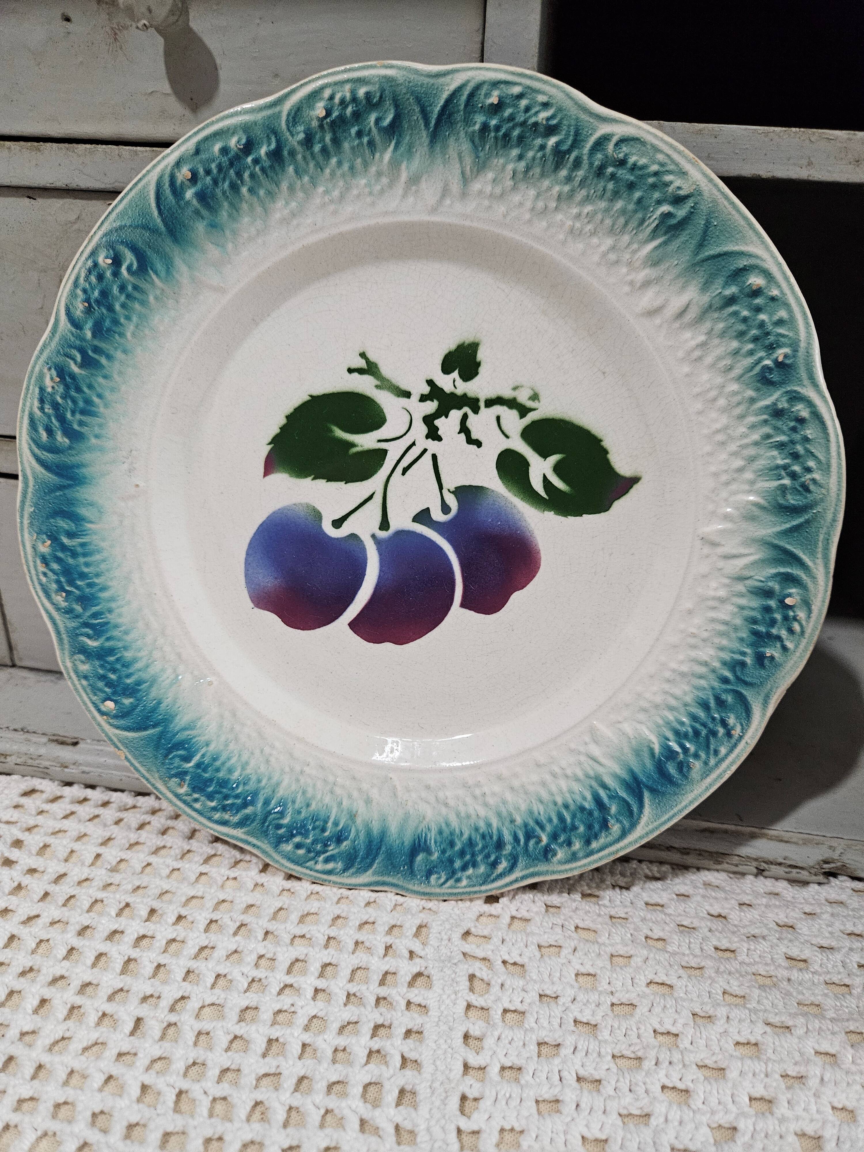 Dessert plates - Clairefontaine earthenware