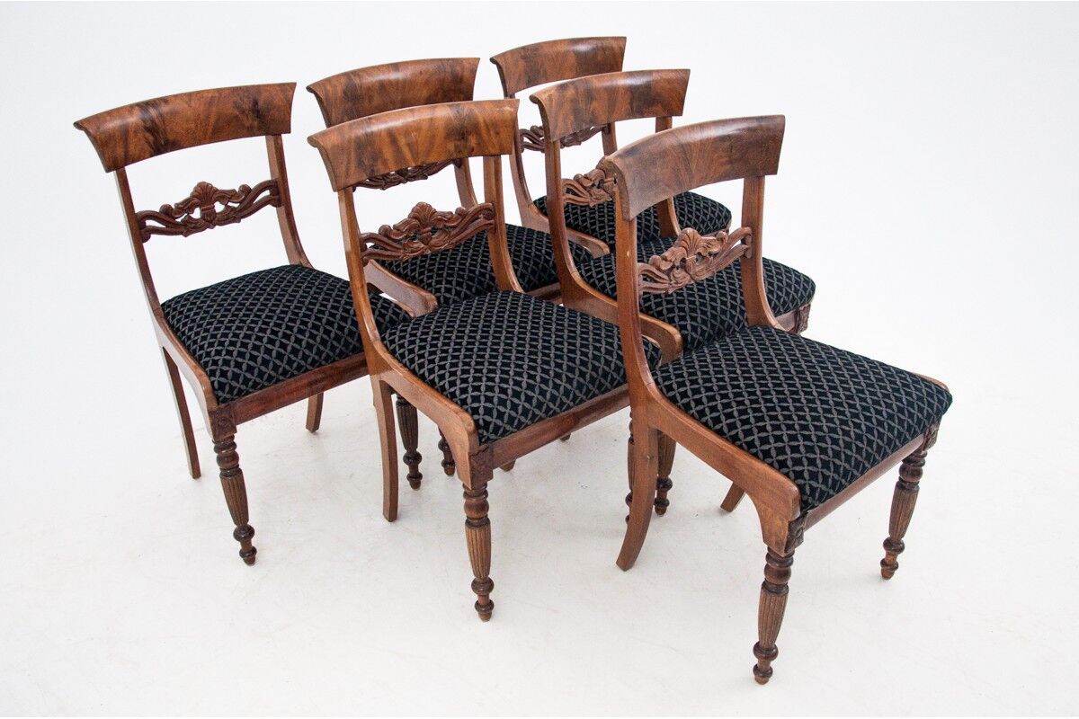 Table complete with six chairs, Northern Europe