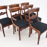 Table complete with six chairs, Northern Europe