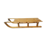 Old wooden toboggan - Donnay