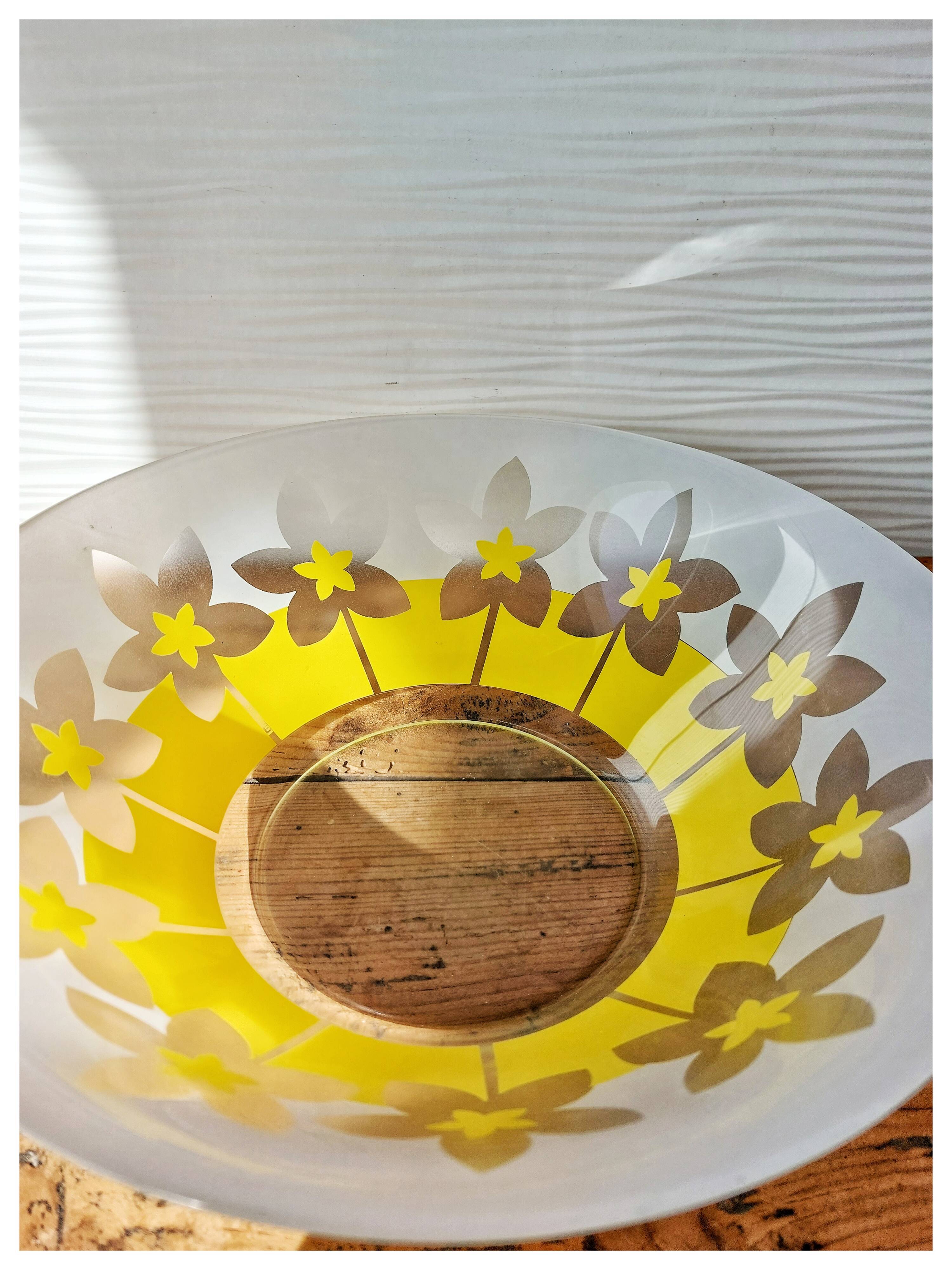 Salad bowl Luminarc seventies