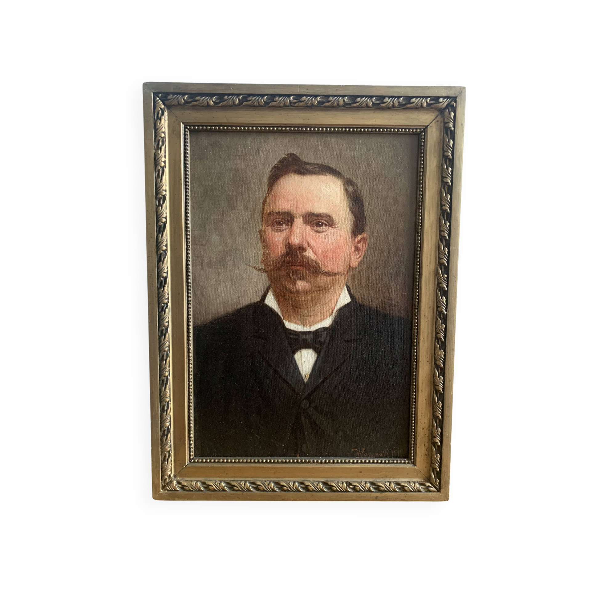 Oil painting "Portrait of a man" , 1919