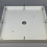 1960s/70s Chandelier Ceiling Lamp by Doria Leuchten Germany, Ice Glass