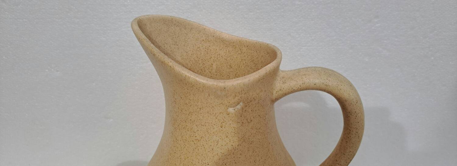 Poet-Laval enameled ceramic orangeade service