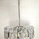 Lustre en cristal Hillebrand vintage, années 1960