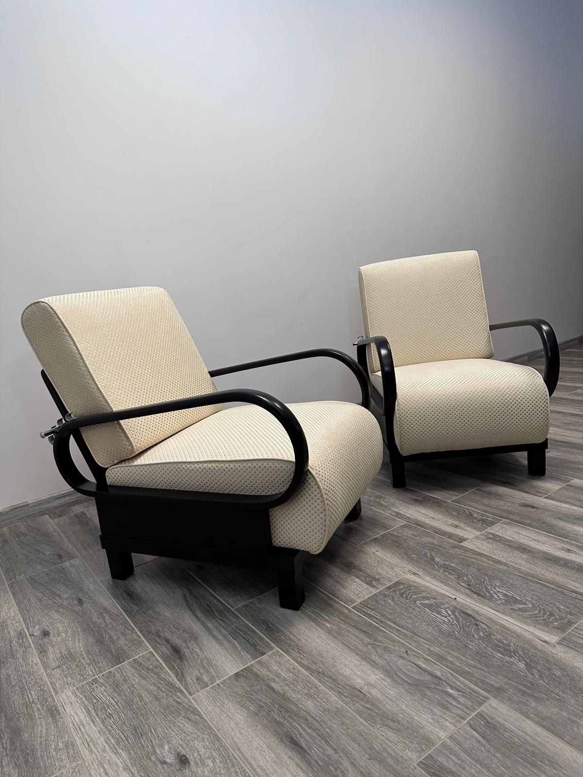 Pair of armchairs