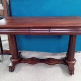 Regency mahogany console desk 19th century