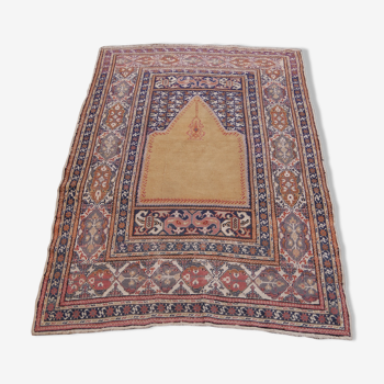 Oriental carpet handmade ancient Turkish Kayseri