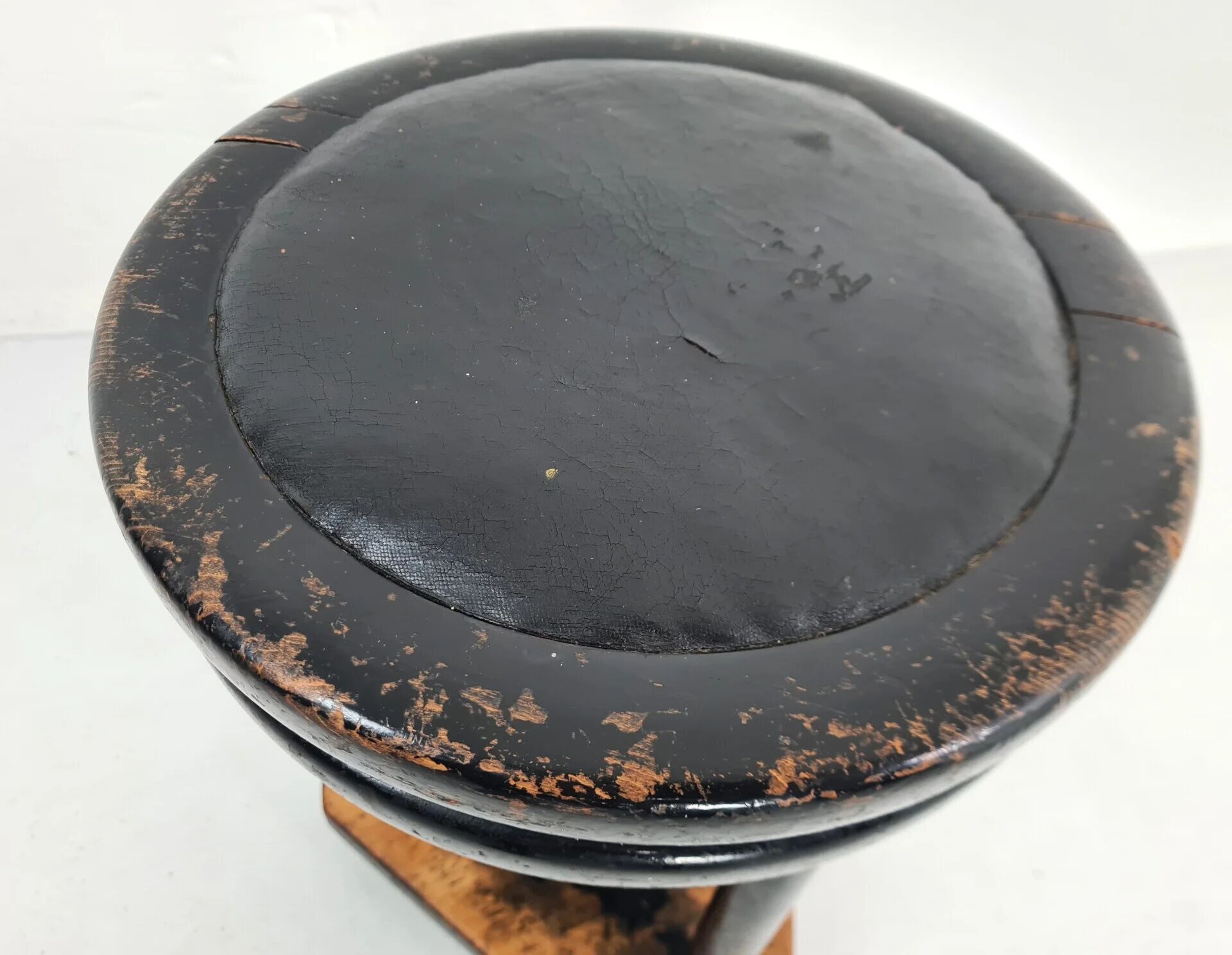 Art Deco piano stool, 1920s (unrestored)