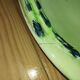 Vintage Vallauris asparagus dish in barbotine ceramic – 1950s