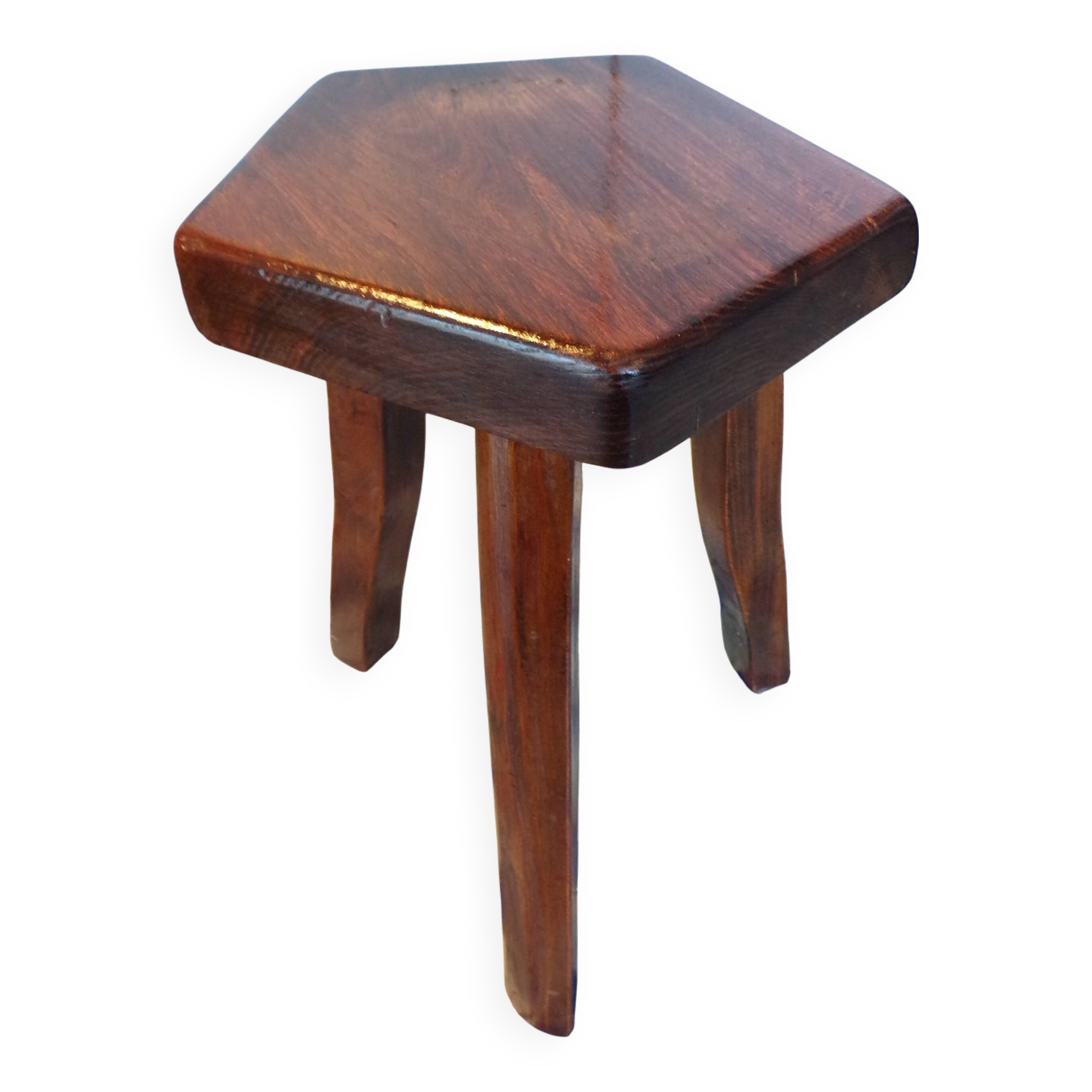 Brutalist tripod stool
