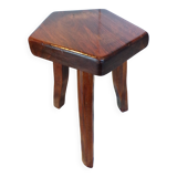 Brutalist tripod stool