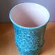 Ceramic glasses for orangeade J. Sagan, Vallauris