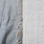 White Brown Striped Turkish Runner Rug, 70x310Cm
