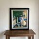 Huile sur toile La fontaine de Vence de Dufy 1921