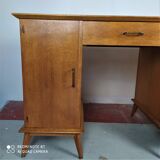 Wooden desk of the 50