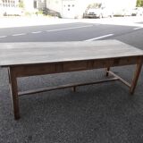 214 cm drawer farm table
