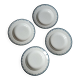 Set of 4 St Anonyme Moulin des Loups soup plates