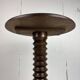 Brutalist Wood Turned Wine Press Side Table, Charles Dudouyt style, 1950s