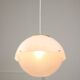 Italian Space Age Pendant in Brass and Plexiglass, 1970s