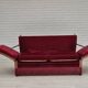 1970s, Danish 2 seater sofa, original condition, furniture velour, ash wood.