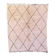 Moroccan rug Beni M'Rirt white - 26 x 304 cm