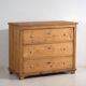 Ancienne commode en bois massif (c.1920) #25