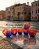 Set of 6 blown glass glasses with Effetre Murano murrine.