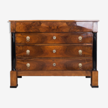 Commode Biedermeier, première moitié du 19ème siècle, France