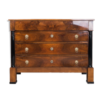 Commode Biedermeier, première moitié du 19ème siècle, France