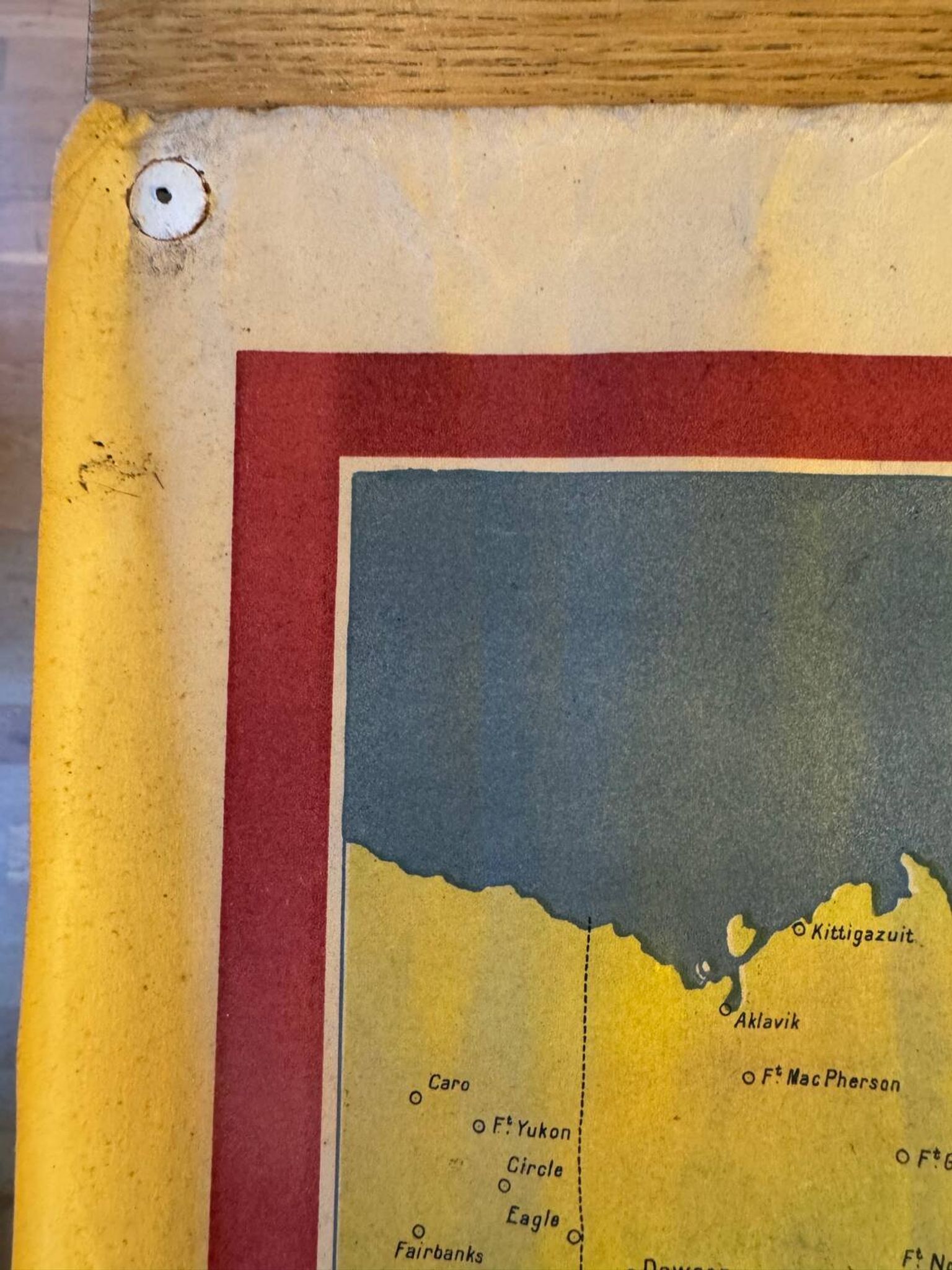 Air France Postal Air Network Map from 1948