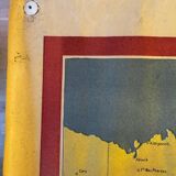 Air France Postal Air Network Map from 1948