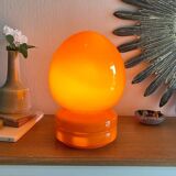 Orange mushroom lamp 70s