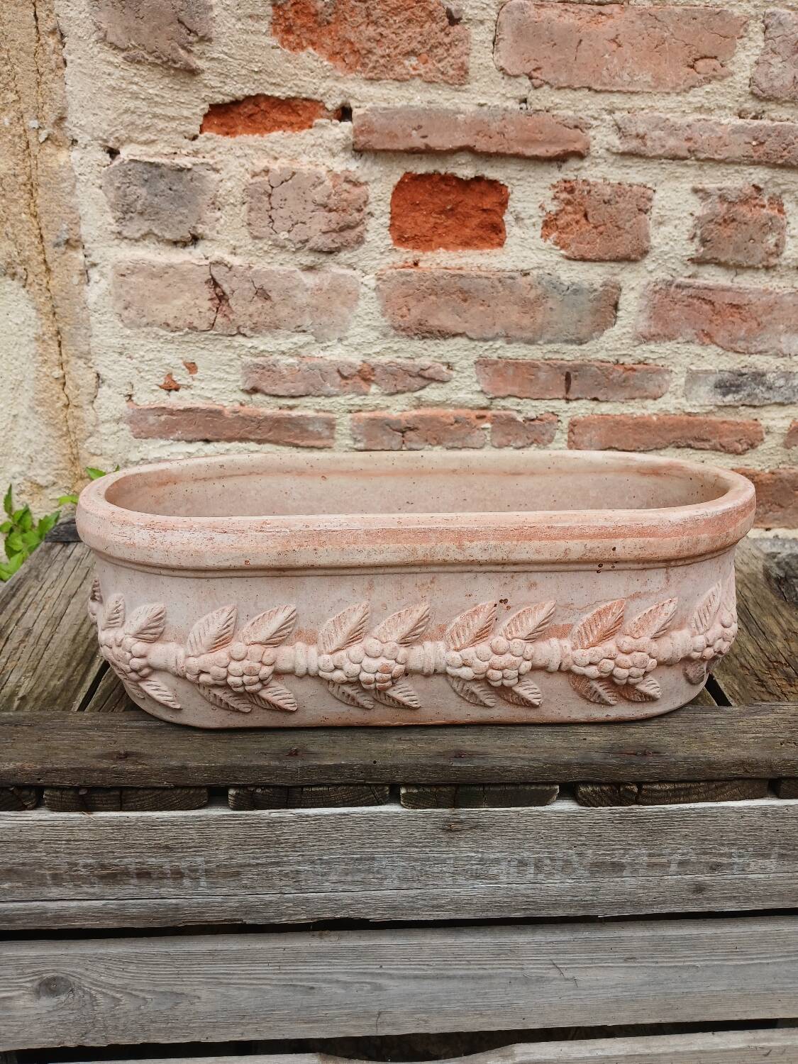 Tuscan terracotta planter