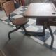 Bureau chêne pupitre chaise 1 place écolier