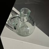 Mini round glass carafe D9 H14.5