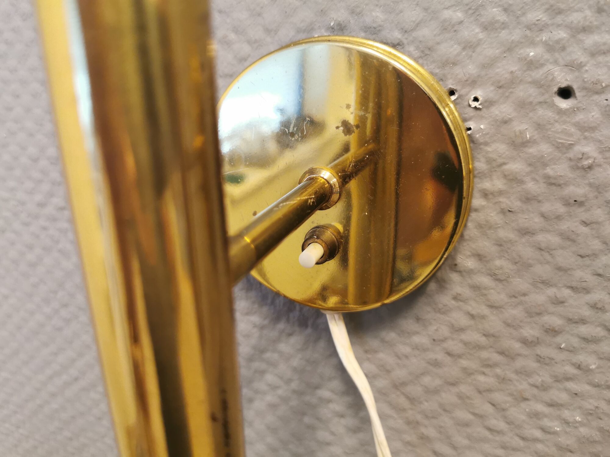 A set of wall lamps from the 70s, designed by Svend Mejlstrøm, for MS Lighting Denmark.