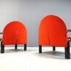 Pair of Gae Aulenti '54 L' Armchairs for Knoll International, 1970s