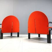 Pair of Gae Aulenti '54 L' Armchairs for Knoll International, 1970s