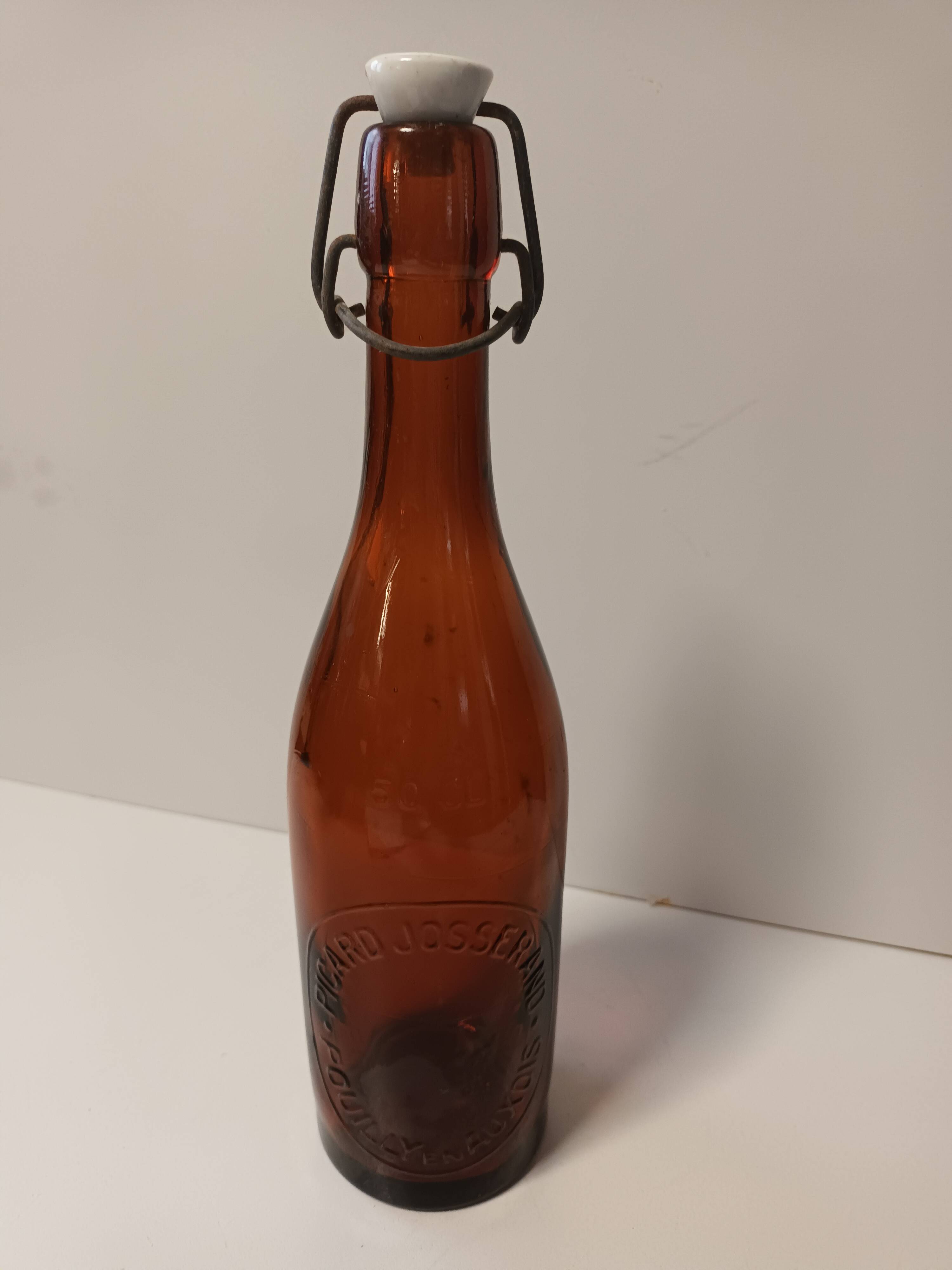 Old glass bottle