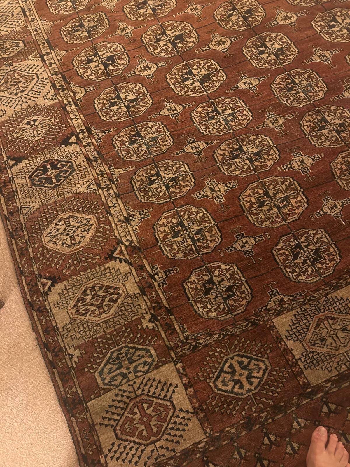 Rare Bukhara carpet