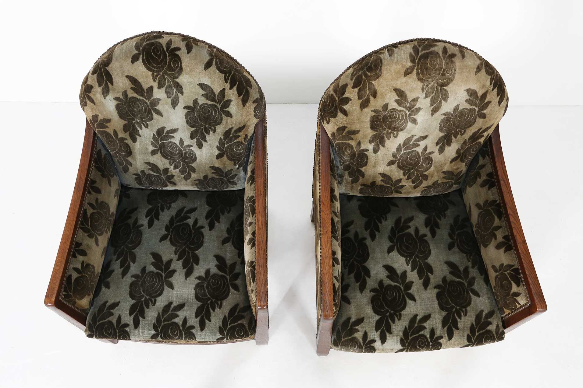 Art Deco club armchairs 1930
