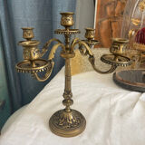 Bronze candlesticks 4 branches