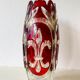 Vase aux fleurs de lys années 50