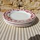 6 Céranord St Amand Magnolia flat plates