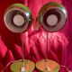 Paire de lampes Eye-Ball, année 70