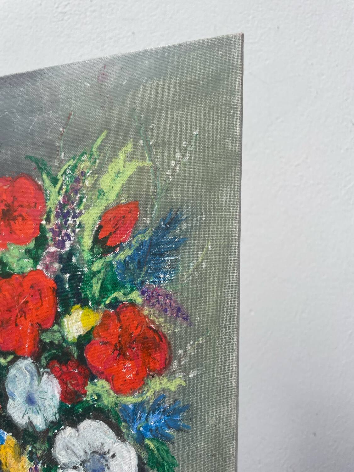 Flower bouquet painting
