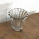 Molded crystal vase Pierre d'Avesn (Pierre Girre) 1940s
