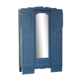 Blue wardrobe art deco 1930