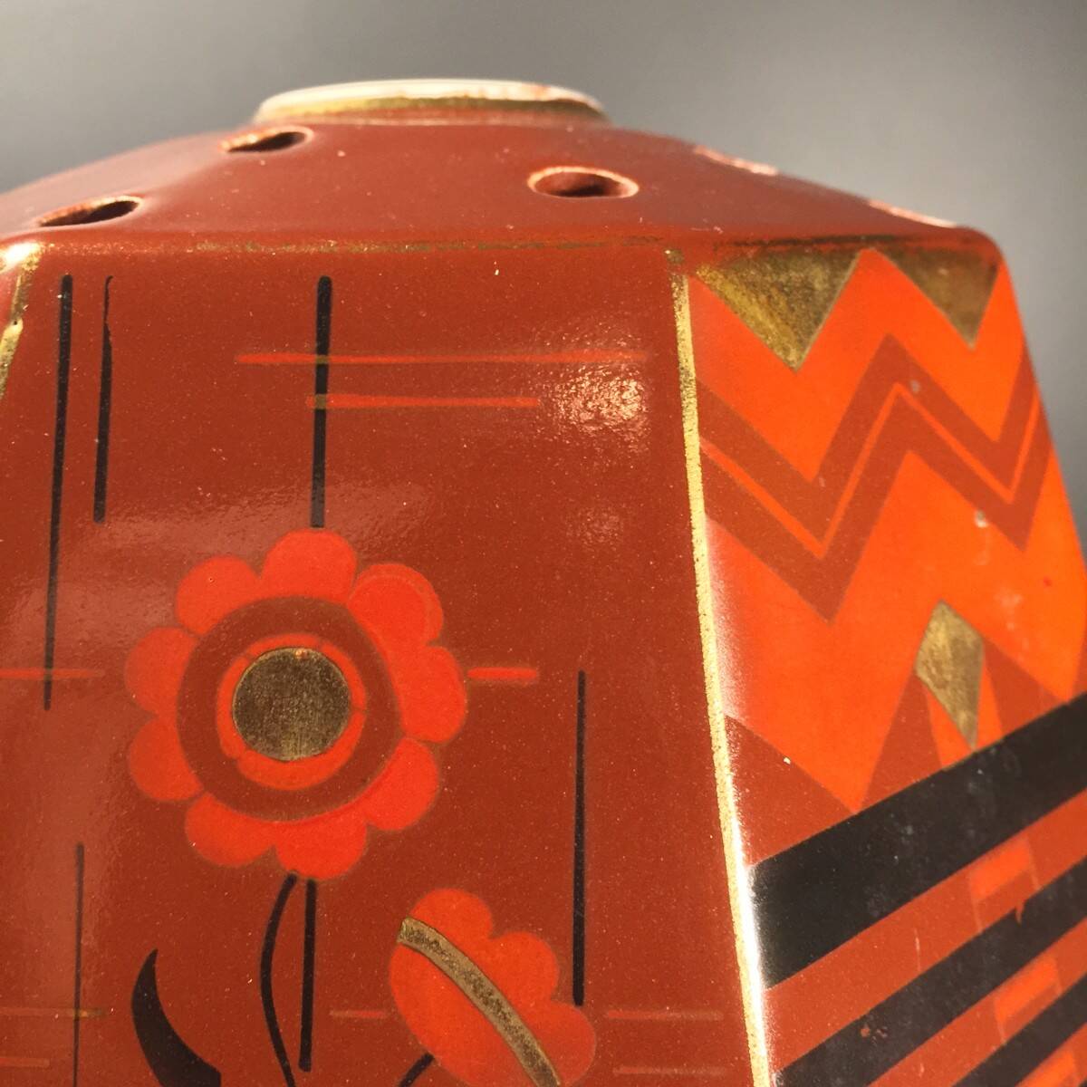 Art Deco ceramic flower vase, 1935